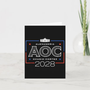Aoc 2028 White House Tank Top Card