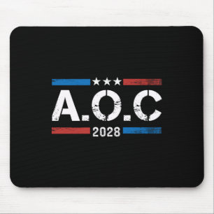 Aoc Alexandria Ocasio Cortez 2028 For President El Mouse Mat