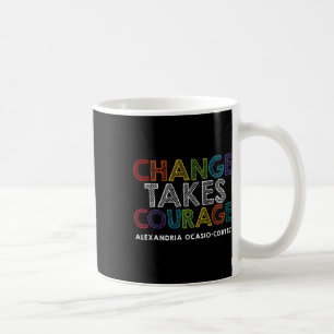 Aoc Alexandria Ocasio Cortez Feminist Political Qu Coffee Mug