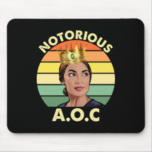 Aoc Alexandria Ocasio-cortez First Female Presiden Mouse Mat