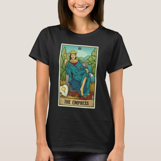AOC Empress Tarot Card Halloween Costume  AOC 2024 T-Shirt (Front)