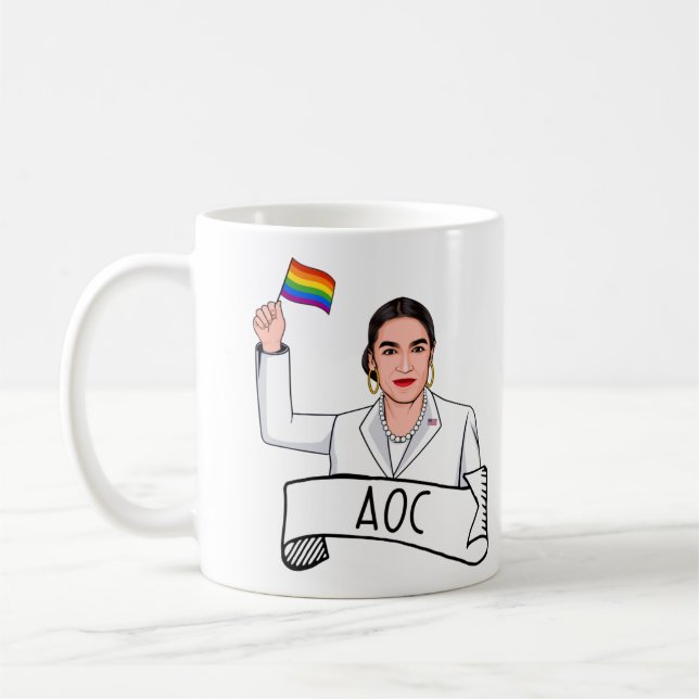 AOC Pride Coffee Mug (Left)