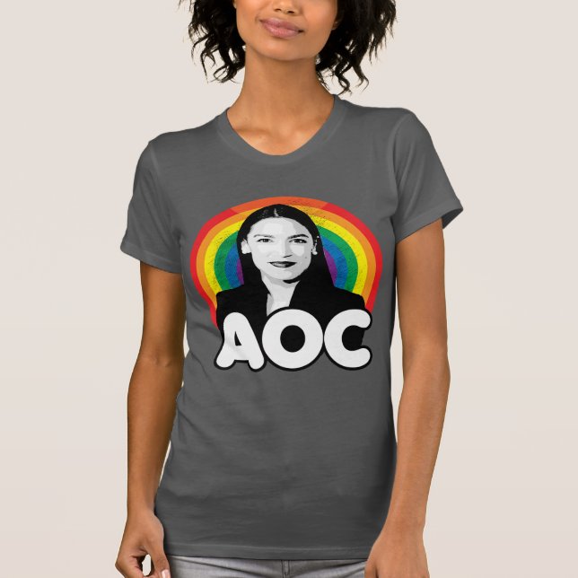 AOC Pride Rainbow T-Shirt (Front)