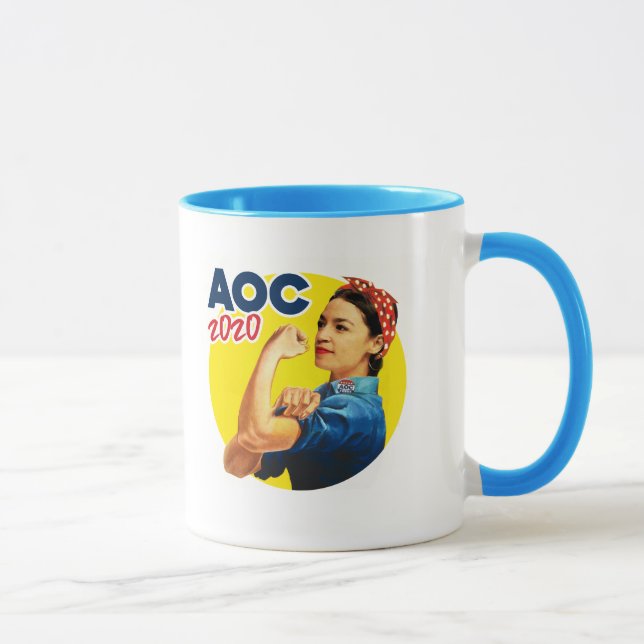 AOC the Riveter 2020 Mug (Right)
