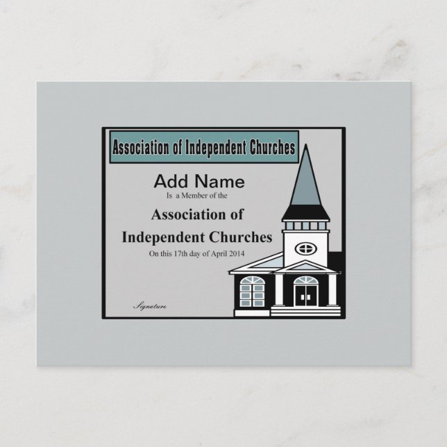 AofIC Membership Card (Front)