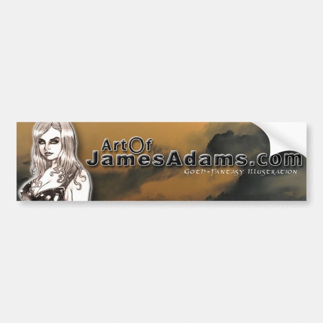 AOJA-Bumper-Sticker Bumper Sticker (Front)