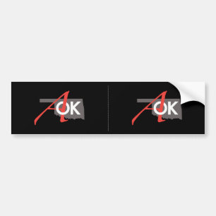AOK Bumper Sticker 2 for 1