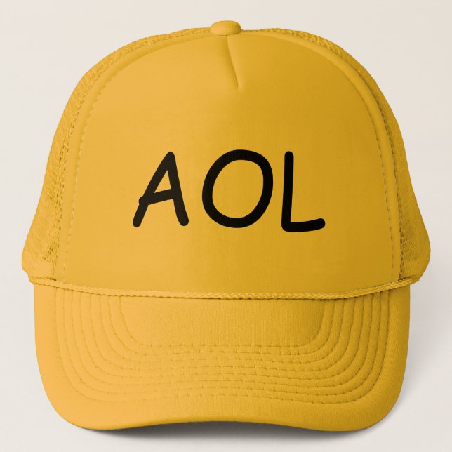 AOL TRUCKER HAT (Front)