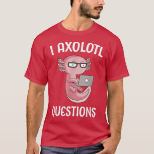 Aolotl Ask Questions School Student Cute Computer T-Shirt