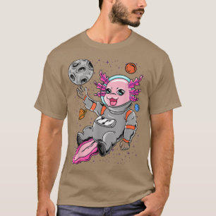 Aolotl Astronaut Planet Space  T-Shirt