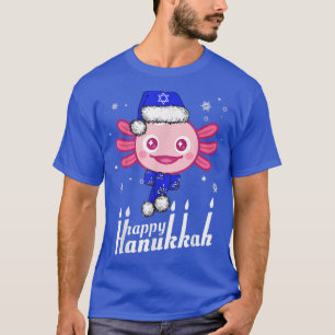 Aolotl Hanukkah Matching Jewish Family Chanukah  T-Shirt