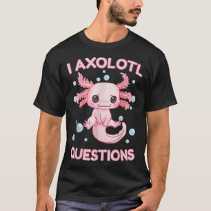 Aolotl Questions Kids Girl Cute Aolotl Pastel Goth T-Shirt