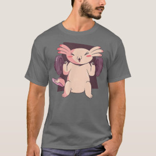 Aolotl Sport Weight Lifting Training Kawaii Japan T-Shirt