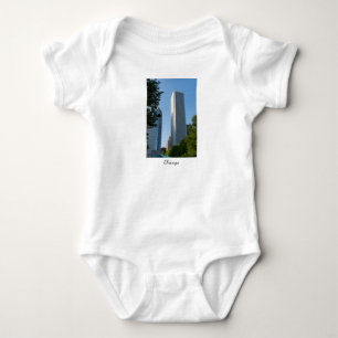 Aon Centre Chicago Baby Bodysuit