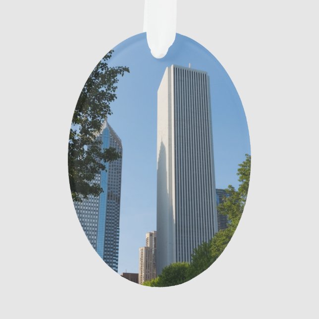 Aon Centre Chicago Ornament (Back)