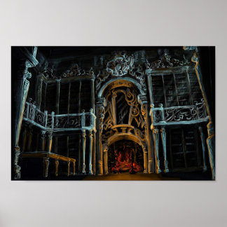 Aon's Library Poster