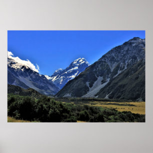 Aoraki in the Valley Poster