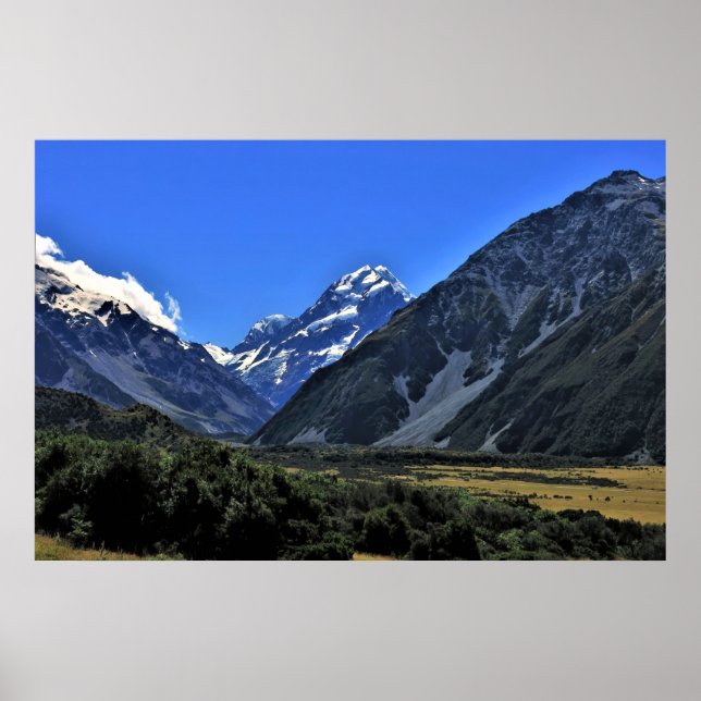Aoraki in the Valley Poster (Front)