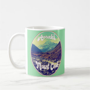 Aoraki: Mount Cook, Mountain, New Zealand Coffee Mug