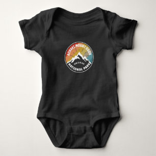 Aoraki Mount Cook National Park NZ Baby Bodysuit