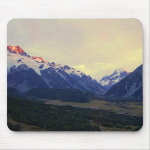 Aoraki/Mount Cook, New Zealand, at Sunrise Mouse Mat