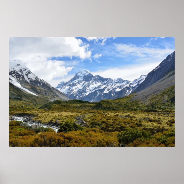 Aoraki / Mount Cook Poster (Front)