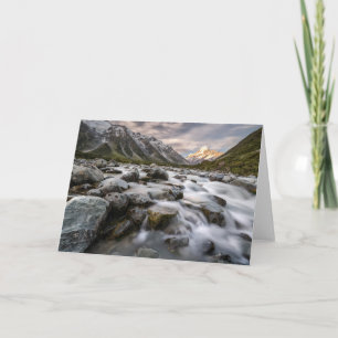 Aoraki Mt. Cook National Park   New Zealand Card
