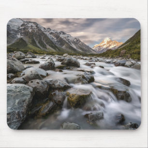Aoraki Mt. Cook National Park New Zealand Mouse Mat