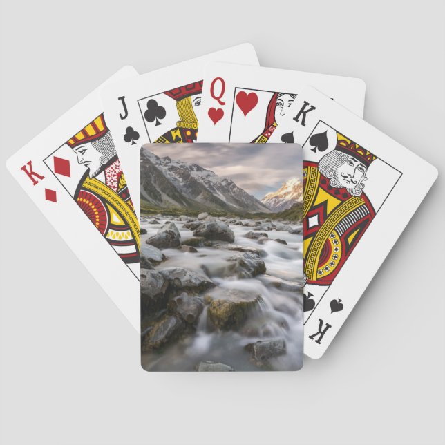 Aoraki Mt. Cook National Park | New Zealand Playing Cards (Back)