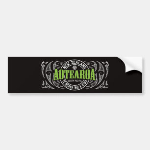 Aotearoa Lifer Moko Bumper Sticker