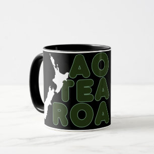 AOTEAROA NEW ZEALAND COUNTRY KIWI NZ PERSONALIZED MUG