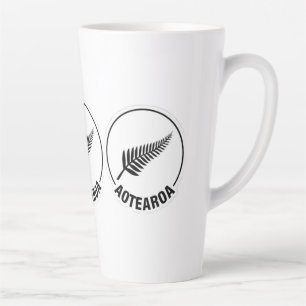 Aotearoa New Zealand Latte Mug