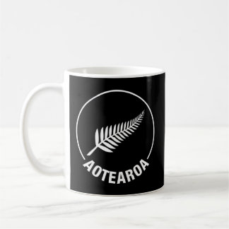 Aotearoa New Zealand Silver Fern Kiwi Maori Nz Spo Coffee Mug