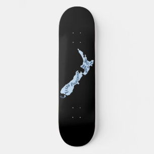 Aotearoa NZ - 3 largest islands in Te Reo Māori Sk Skateboard