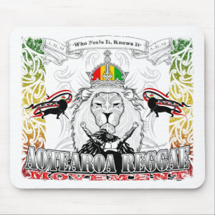 AOTEAROA REGGAE MOVEMENT MOUSE MAT