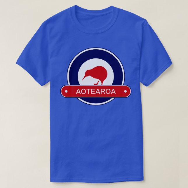 Aotearoa Roundel RNZAF T-Shirt (Design Front)