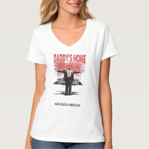 *~* AP16 - Trump Daddy's Home - MAGA White House T-Shirt