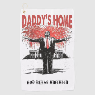 *~* AP16 - Trump Daddy's Home - USA Golf Towel