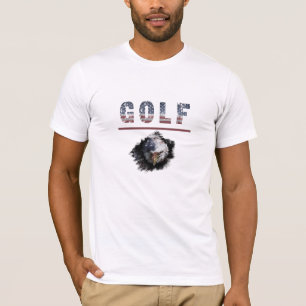 *~*  AP16  USA Flag American GOLF EAGLE Patriotic T-Shirt