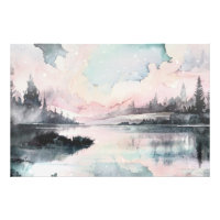 *~* AP19 Peaceful Abstract Landscape Art Original