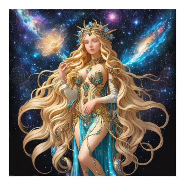 *~* AP58 Galactic Women Fantasy Photo Enlargement (Front)