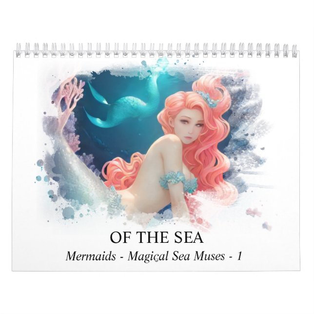 *~* AP60 Magical Mermaids Muses Sea  1 Calendar (Cover)