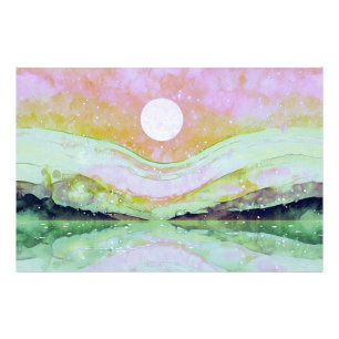 *~* AP67 Pastel Abstract Art Painting Nature Photo Print