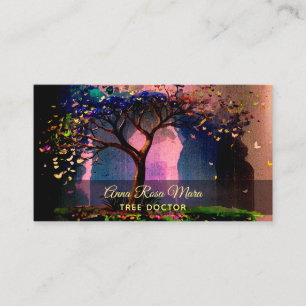 *~* AP81 Ethereal  QR TREE Fantasy Business Card