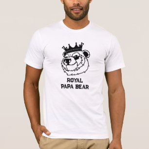 *~* AP86 ROYAL BEAR Father's Day T-Shirt
