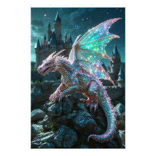 *~* AP88 Castles Fantasy  Dragon Wall Artwork 27 Photo Print