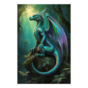 *~* AP88  Enchanting Fantasy Dragon Wall Art 10