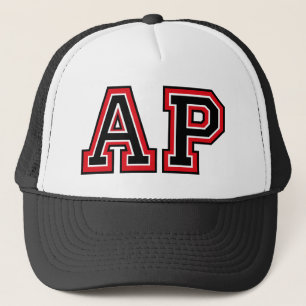 'AP' Monogram Trucker Hat