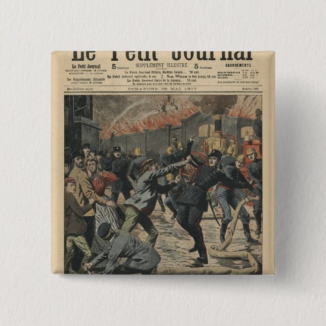 Apache achievements 15 cm square badge (Front)