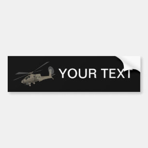 Apache AH-64 Bumper Sticker